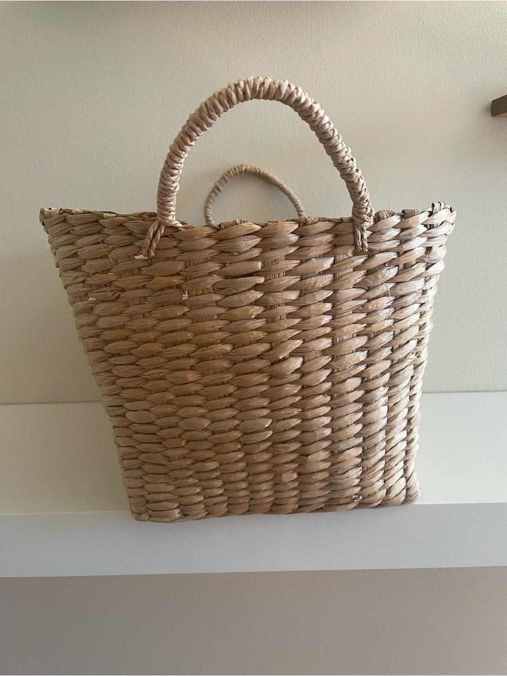 Woven Straw Basket